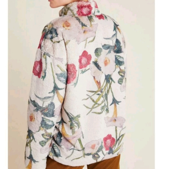 Anthropology Hutch Faux fur coat - Picture 2 of 10